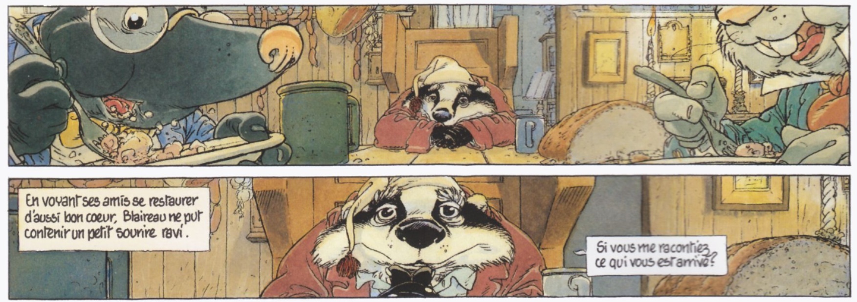Le Vent dans les saules - Tome 2 - Auto, Crapaud, Blaireau - En BD