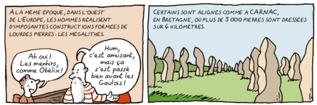 extrait bd L'Histoire de l'Art en BD - De la préhistoire... à la Renaissance !