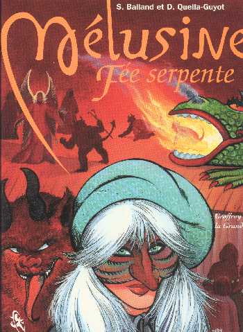 couverture bd Mélusine, Fée serpente - Tome 2 - Geoffroy la Grand'Dent