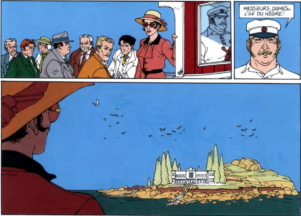 extrait bd Dix petits nègres