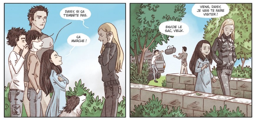 extrait bd How I live Now