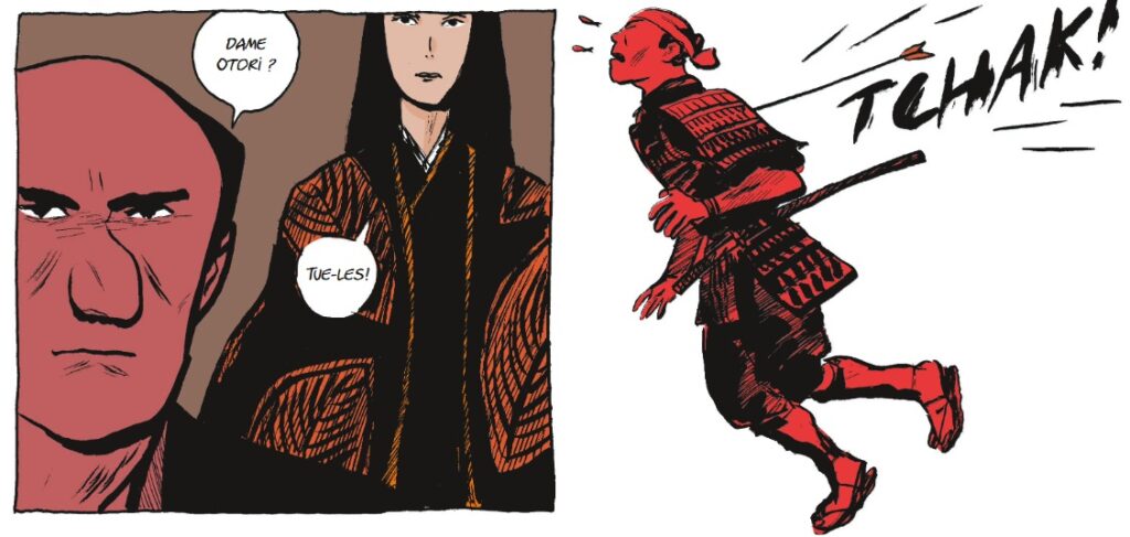 extrait bd Le Clan des Otori - Les Neiges de l'exil - 5