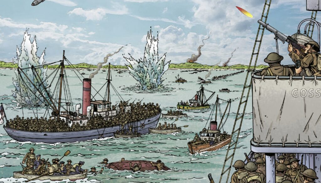 extrait bd Dunkerque 1940