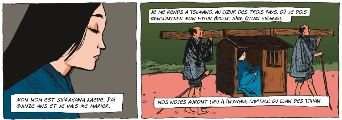 extrait bd Le Clan des Otori - Le Silence du Rossignol - 2