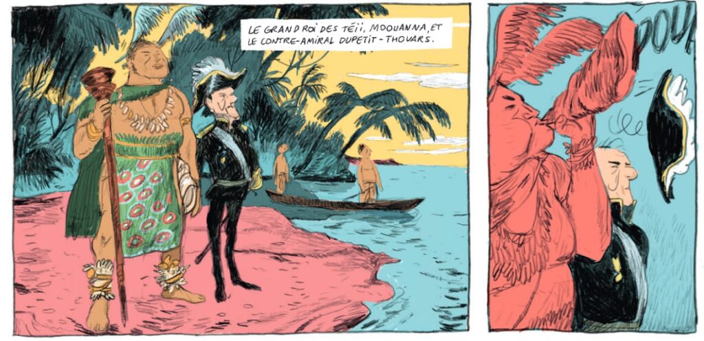 extrait bd Taïpi - Un paradis cannibale