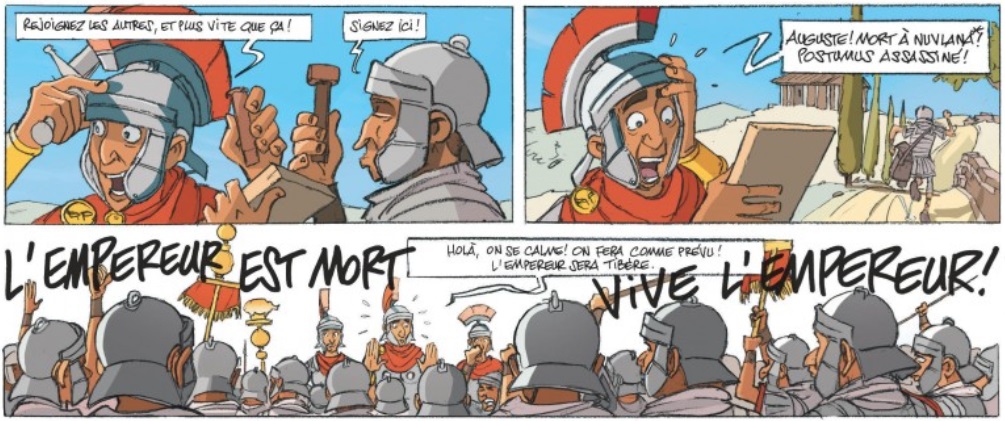extrait bd Caligula - La véritable histoire vraie