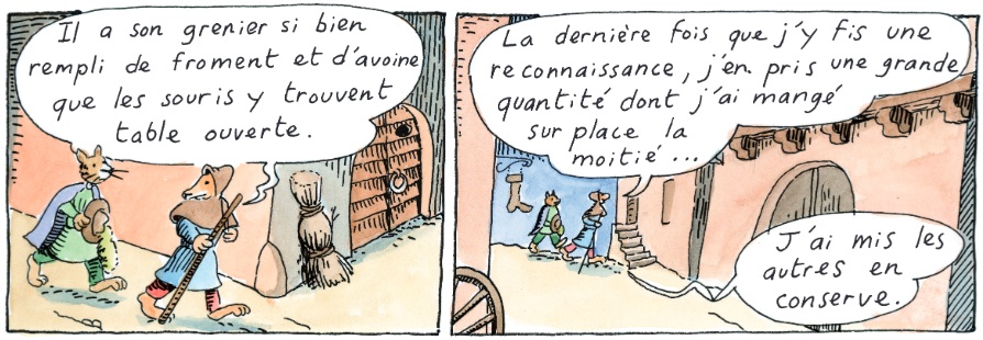 extrait bd Le Roman de Renart