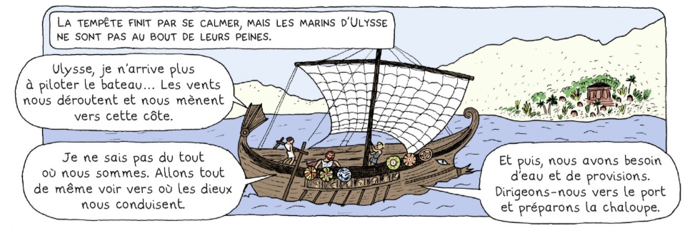 extrait bd La mythologie en BD - L'Odyssée
