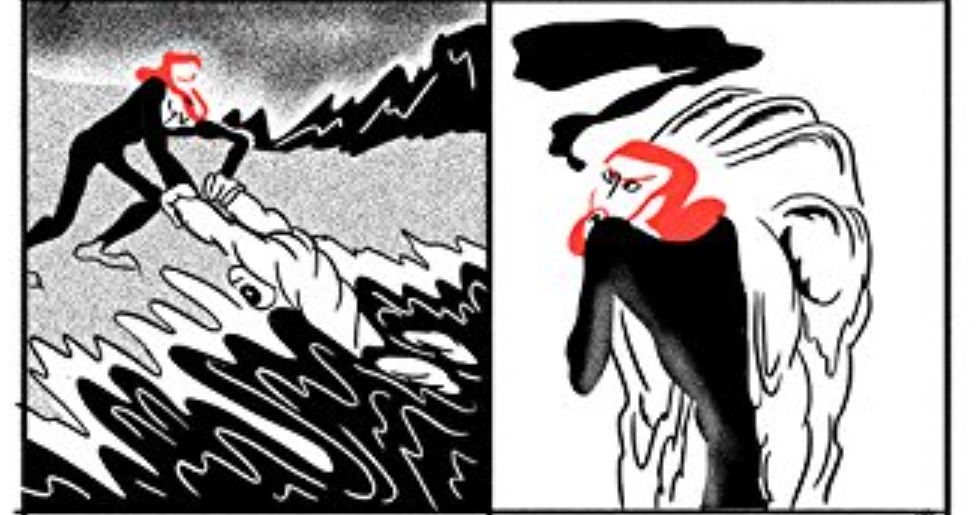 extrait bd Dieu est mort (Ainsi parlait Zarathoustra)