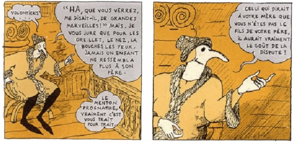extrait bd La Farce de maître Pathelin
