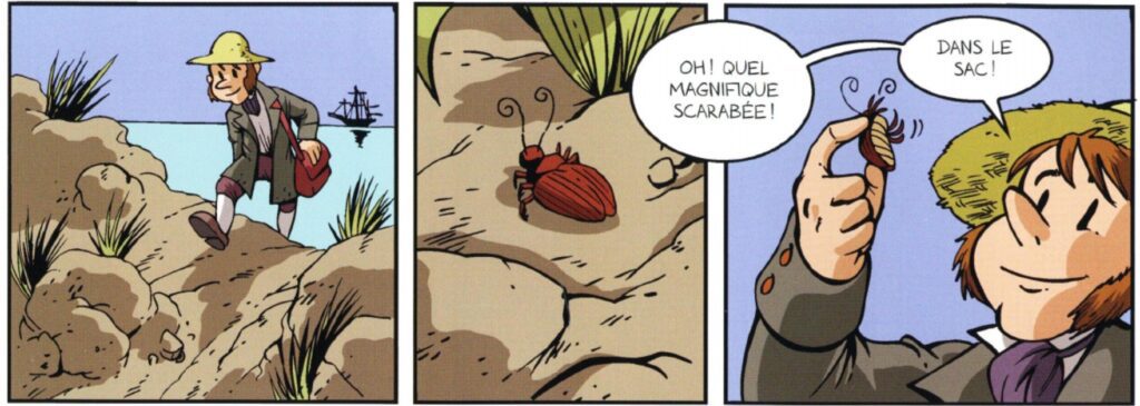 extrait bd Darwin - L'évolution de la théorie