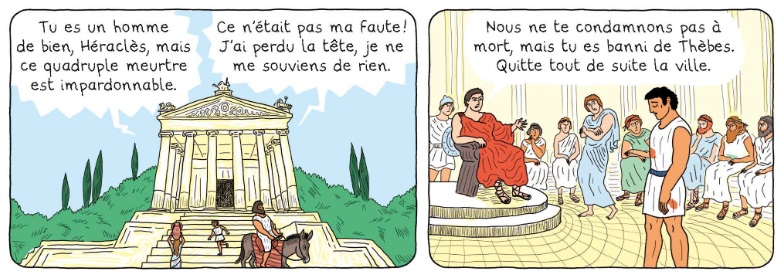 extrait bd La mythologie en BD - Les 12 travaux d'Héraclès