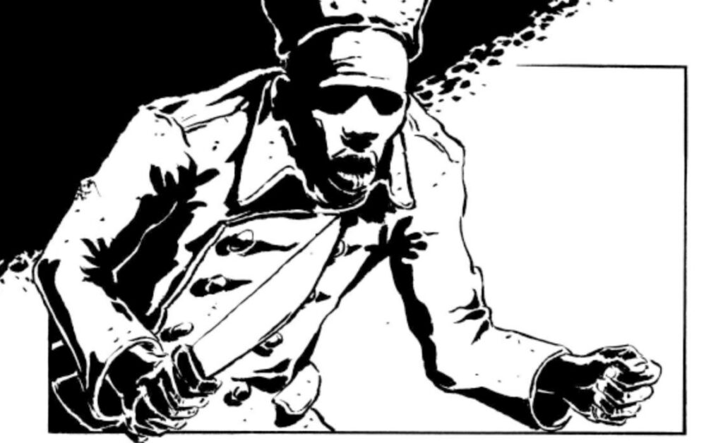 extrait bd Déraciné - Un tirailleur en fuite