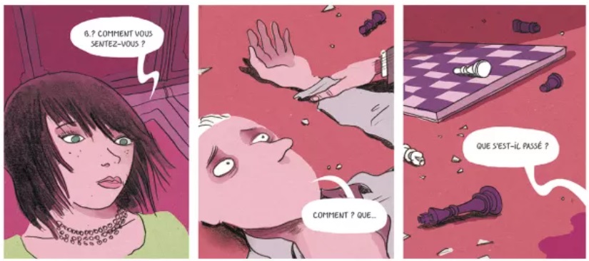 extrait bd Le joueur d’échecs