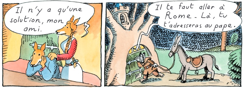 extrait bd Le Roman de Renart - Tome 2 - Sur les chemins