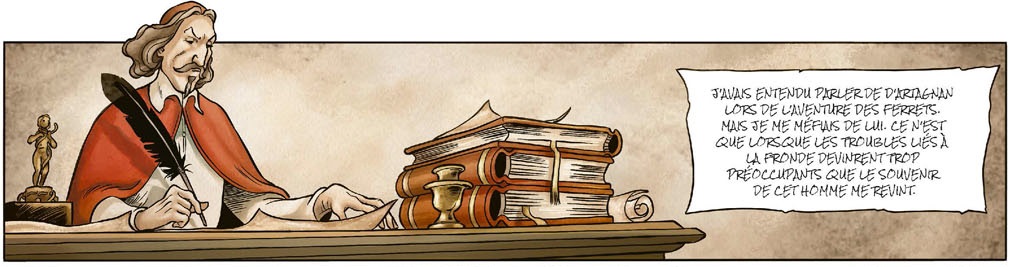 extrait bd Les Trois Mousquetaires - Vingt ans après