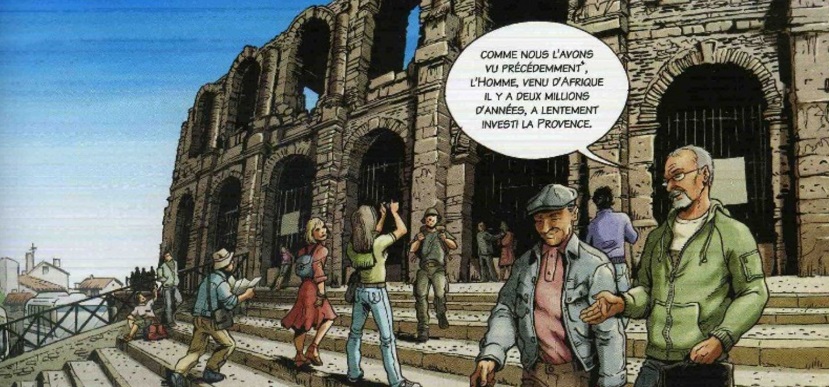 extrait de la bd Histoire de la Provence, des Alpes à la Côte d'Azur - Tome 2 - Celtes, Grecs et Romains