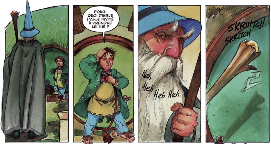 extrait bd Bilbo le Hobbit - Tome 1