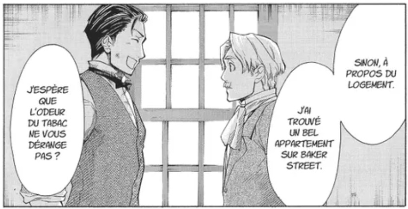 extrait bd Sherlock Holmes - Une Etude En Rouge