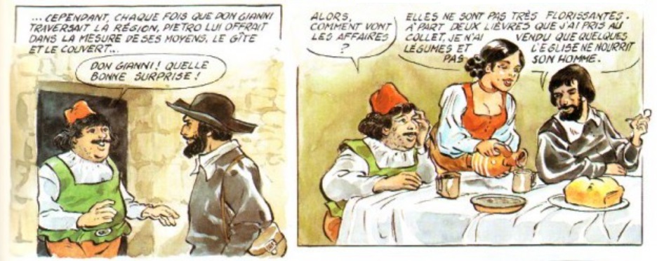 extrait bd Le Décaméron
