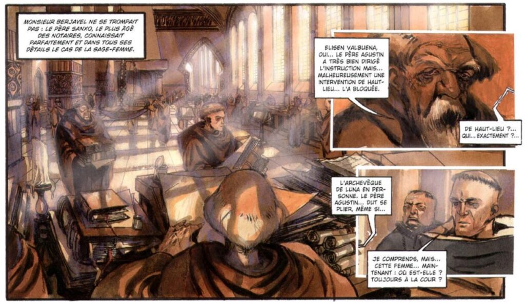 extrait bd Nicolas Eymerich Inquisiteur - 1