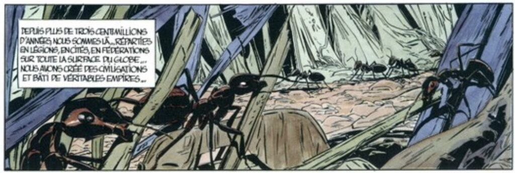 extrait bd les fourmis