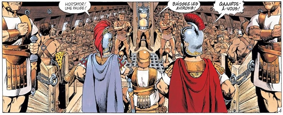 extrait bd Ben Hur - Livre Second- Quintus Arrius