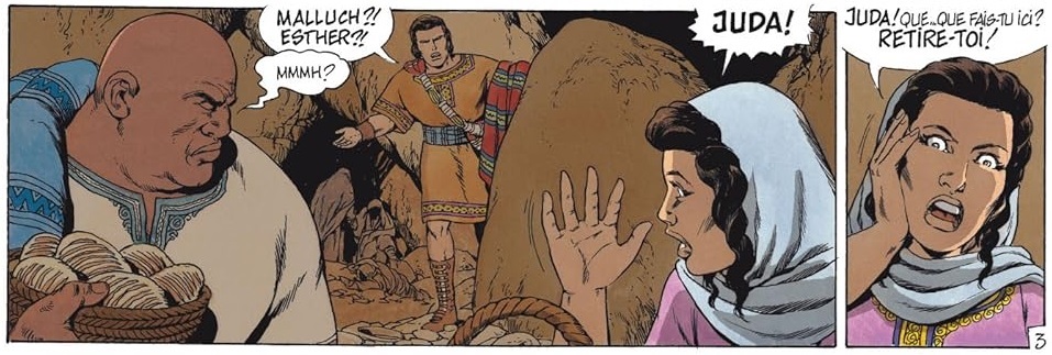 extrait bd Ben Hur - Livre Quatrième- Golgotha