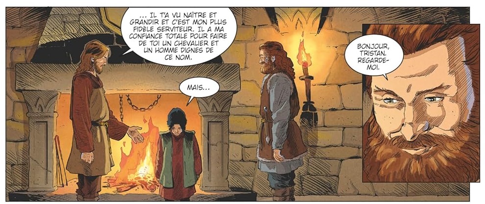 extrait bd Tristan Et Iseult - 1 - Le Château de Tintagel