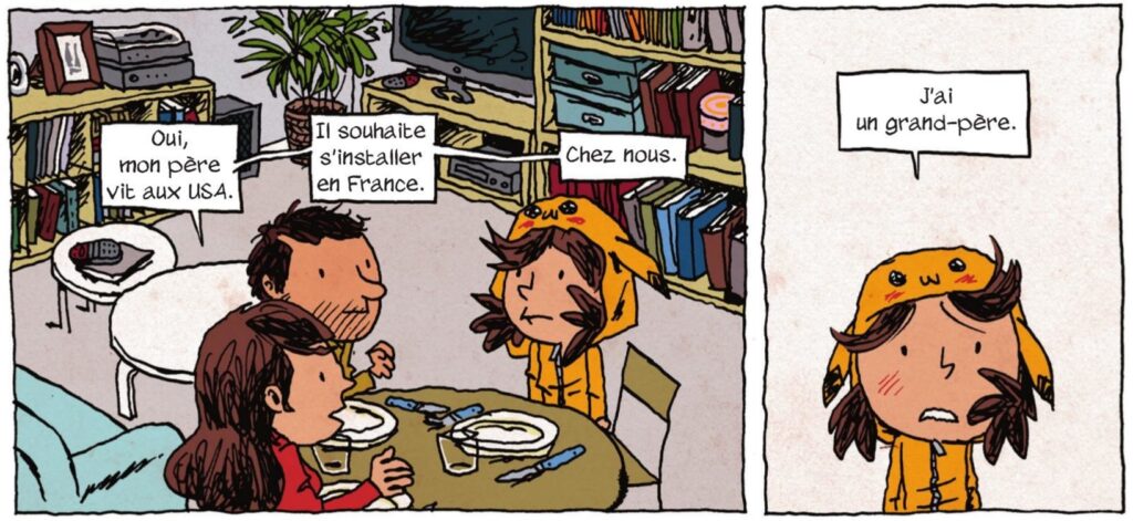extrait bd Un grand-père tombé du ciel