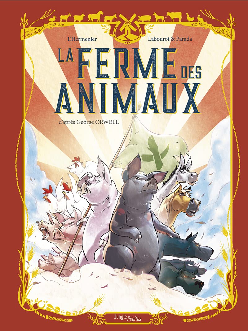 couverture bd La ferme des animaux