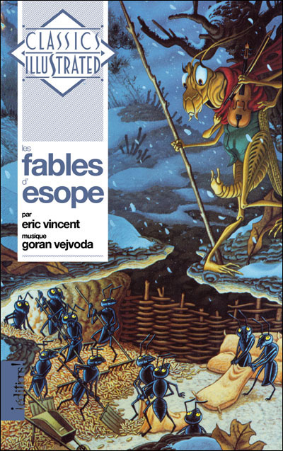 couverture bd Les fables d'Ésope
