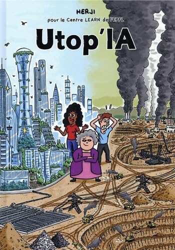 couverture bd Utop'IA - L'intelligence artificielle contre le climat ?