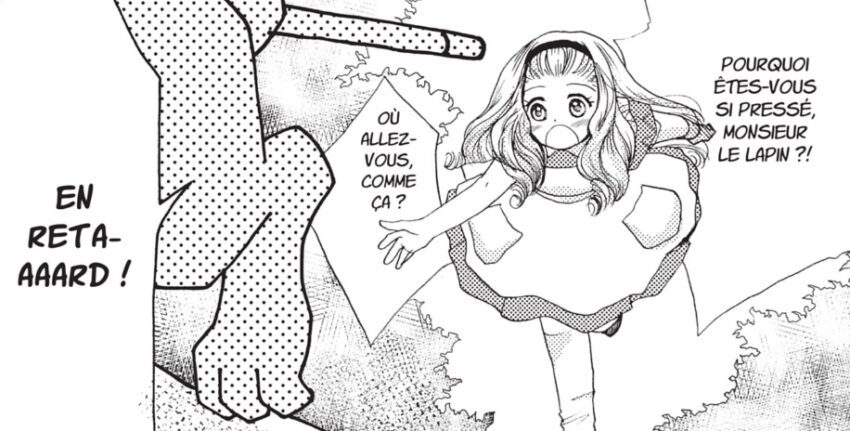 Alice au pays des merveilles - Le roman de Lewis Carroll en manga