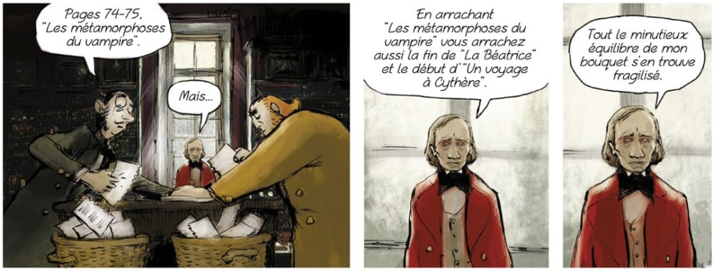extrait bd Crénom, Baudelaire ! - Tome 3 - Le serpent qui danse