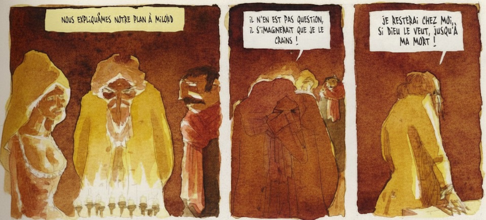 extrait bd Le Maître de Ballantraë - Livre Second