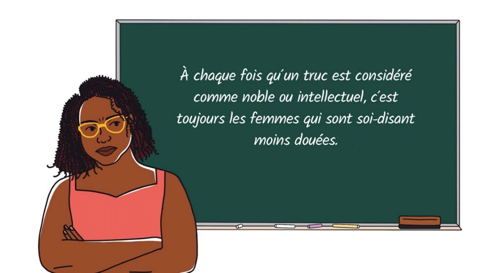 extrait bd Matheuses - Les filles, avenir des mathématiques