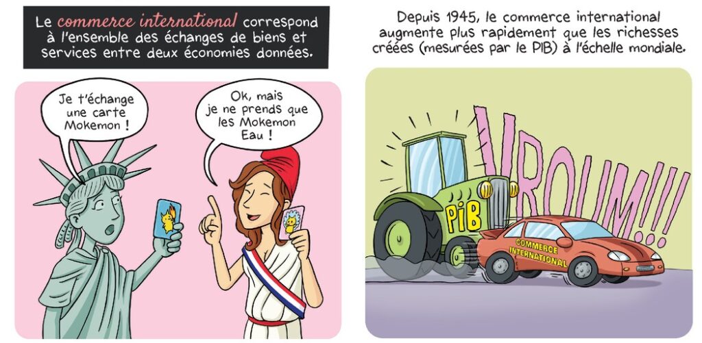 extrait bd Toute l'éco en BD - Tome 7 - Le commerce international