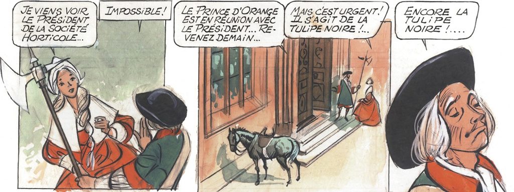extrait bd La tulipe noire