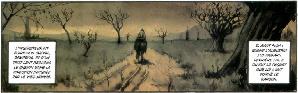 extrait bd Nicolas Eymerich Inquisiteur - 2 - La Déesse