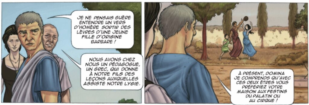 extrait bd Quo Vadis ?