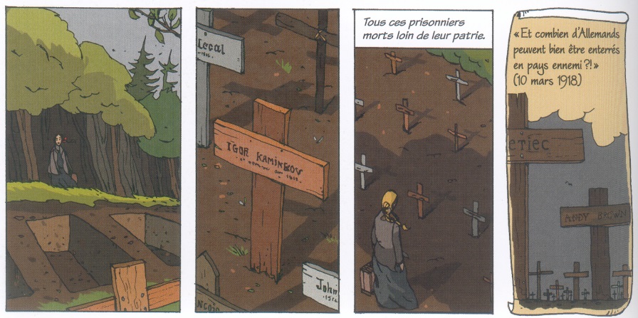 extrait bd Carnets 14-18 : Quatre histoires de France et d'Allemagne