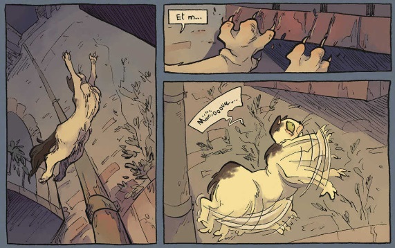 extrait bd Demain les chats