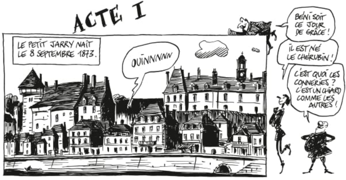 extrait bd MeRDre - Jarry, le père d'Ubu
