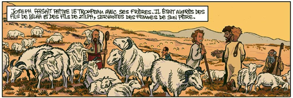 extrait bd Joseph et ses frères