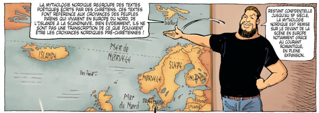 extrait bd Nota Bene - La Mythologie nordique
