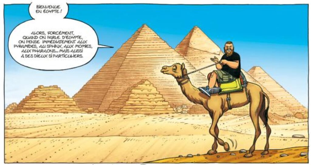 extrait bd Nota Bene - La Mythologie égyptienne