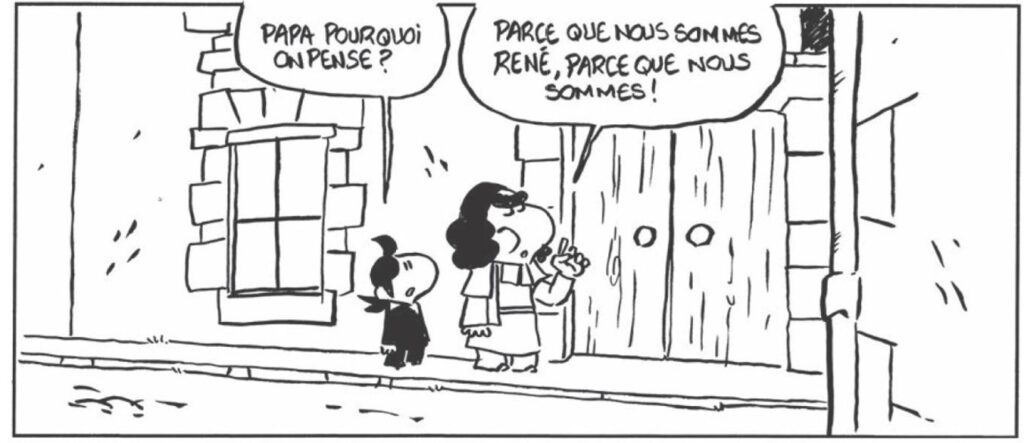 extrait bd René le philosophe