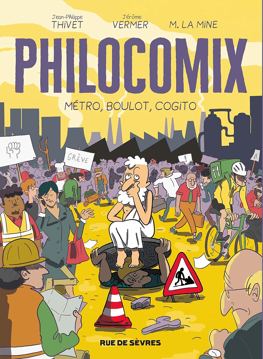 couverture bd Philocomix - T3 - Métro, boulot, cogito