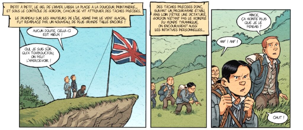 extrait bd Deux ans de vacances - Tome 2